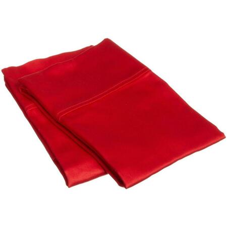 IMPRESSIONS 300 Standard Pillow Cases, Egyptian Cotton Solid - Red 300SDPC SLRD